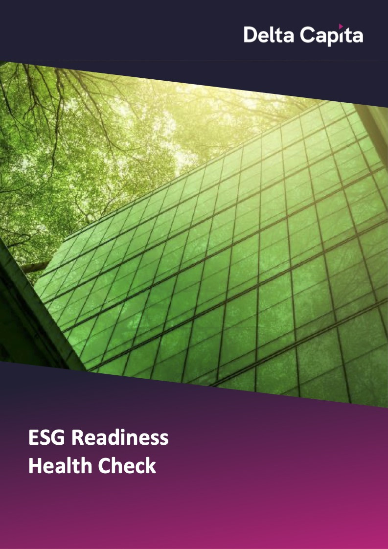 ESG Readiness Healthcheck Factsheet Cover